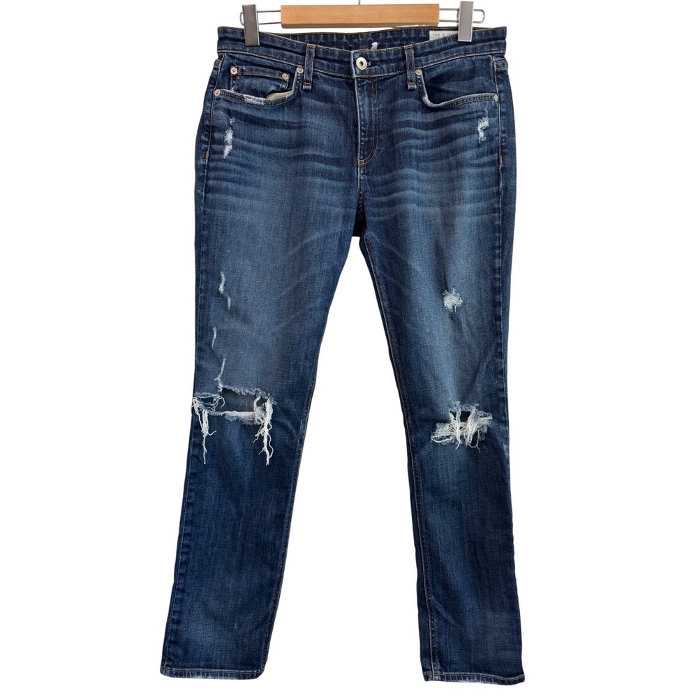 Rag & Bone Dre Low-Rise‎ Slim Boyfriend Jeans Women's Size 29